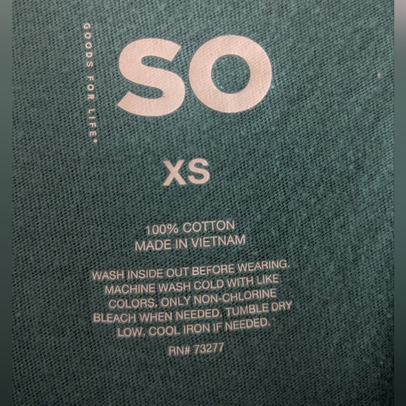 Cropped Cotton Teal Loose Fit Workout Top For Women | XS - Picture 4 of 4